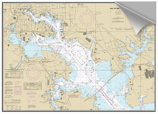 Patapsco River Depth Chart