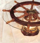 Ship Wheel Table