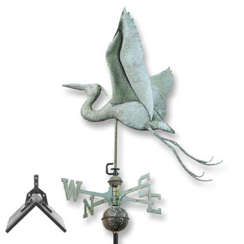 Great Blue Heron Weathervane