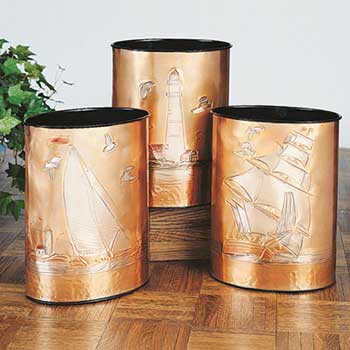 Lighthouse Waste Basket