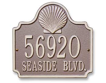 Scallop Shell Wall Plaque