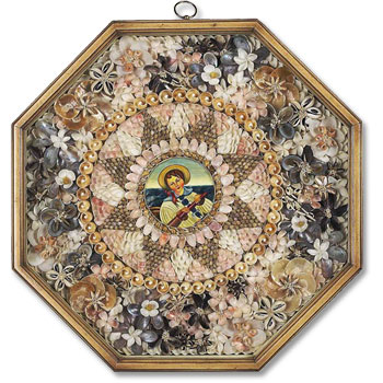 Sailor Boy Shell Frame - Sailor's Valentine