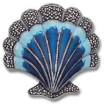 Scallop Shell Pin