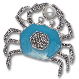 Blue Crab Pin