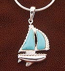 Sailboat Pendant