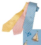 Compass Rose Ties