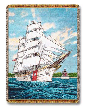 Coast Guard Eagle Throw
