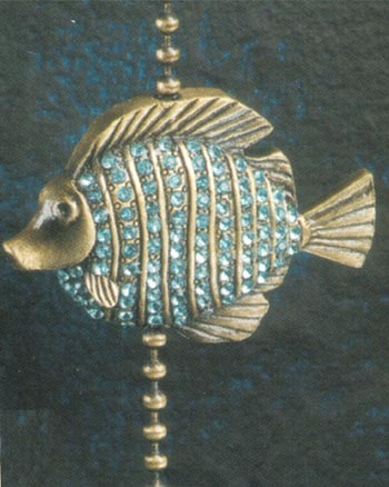 Tropical Fish Fan Pull