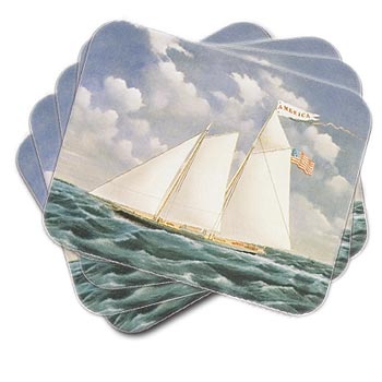 Yacht America Coasters