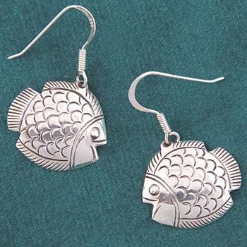 Balifish Sterling Silver Earrings