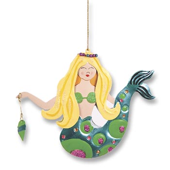 Mermaid Ornaments - Set of 2