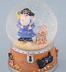 Pirate Water Globe
