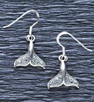 Whale Tail Earrings