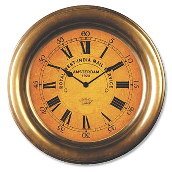 Brass Ship's Clock