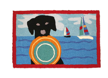 Frisbee Rug