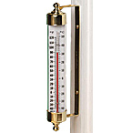 Vermont Outdoor Brass Thermometer