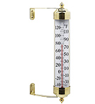 Grande View Brass Thermometer