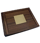 Teak Log Book Cover