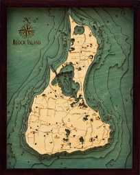 Woodchart-Block Island