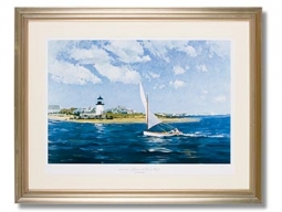 Summer Afternoon at Brant Point Framed