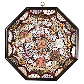 Victorian Sailor's Valentine Shell Frame