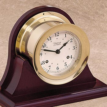 Chiming Ship's Bell Clock Weems Plath