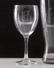 10 1/2 oz. Clipper Wine Glasses